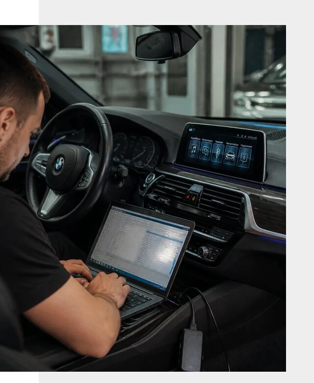 Русификация мультимедиа BMW для авто под ключ в Лениногорске